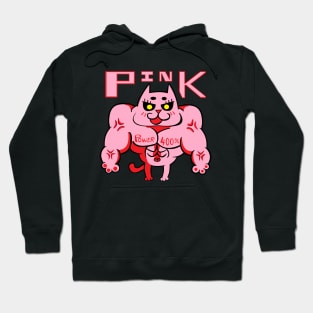 TABCxon #054 Metal Cat Pink Hoodie